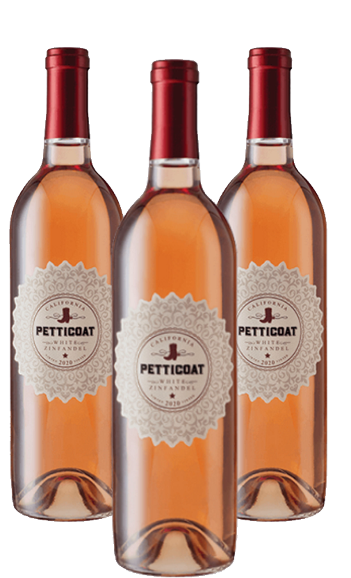 Petticoat White Zinfandel 2020 – 3 btls