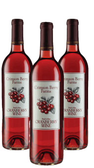 Crimson Berry Farms Cranberry Wine Trio